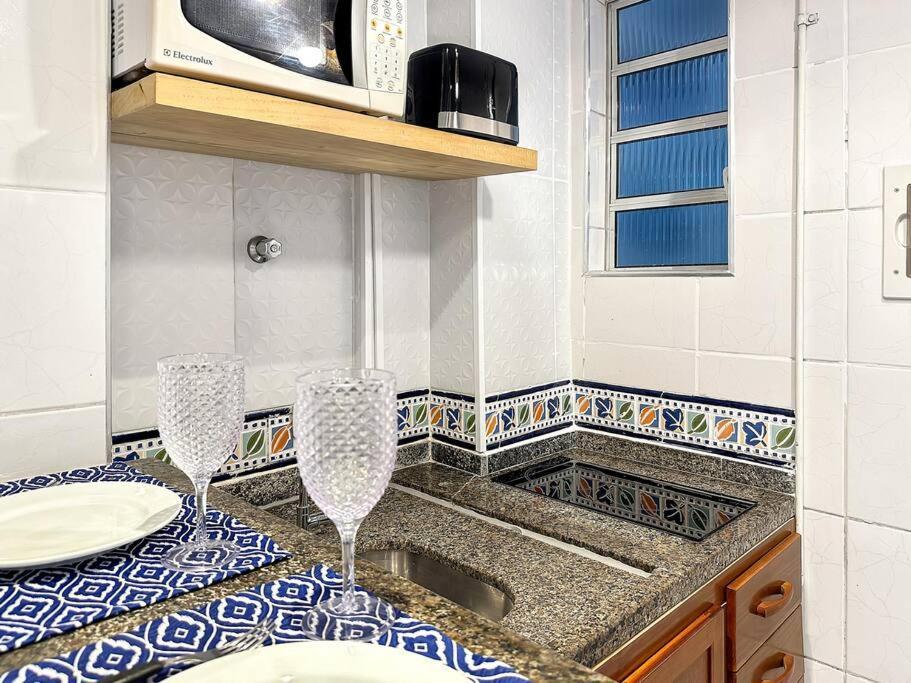 Apartament Facing The Sea Ac Basilica Embare Bars&Restaurants Santos  Zewnętrze zdjęcie